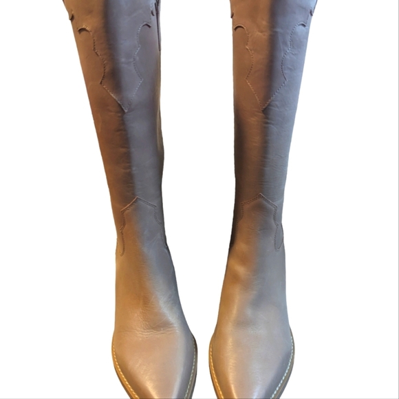 Marc Fisher Hilaria Pointed Toe Western Taupe Boot ...Size 9 - Picture 8 of 9